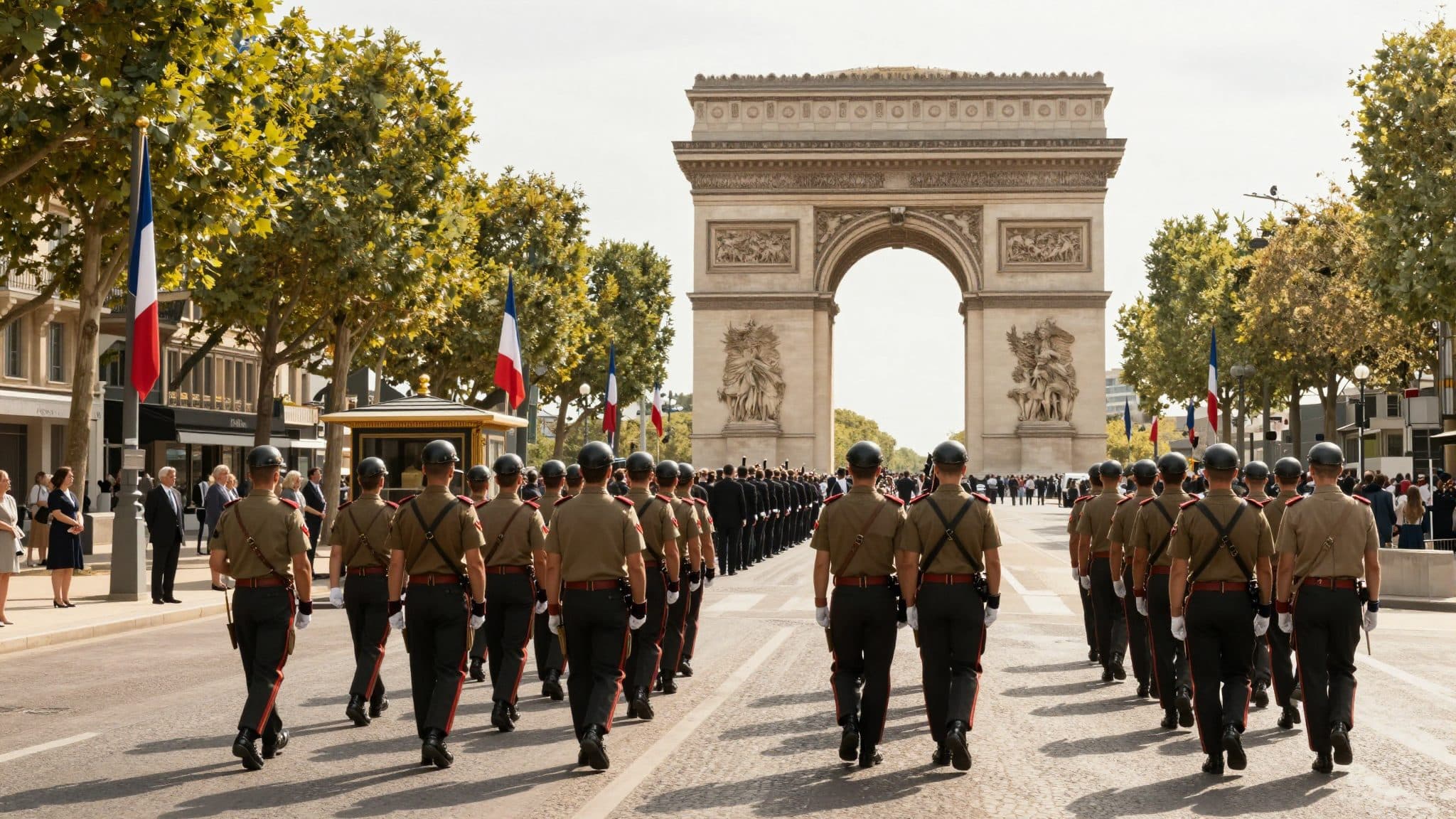 Macron accueille une trentaine de chefs d'État et de gouvernement pour son dernier défilé du 14-Juillet en signe de soutien à l'Ukraine