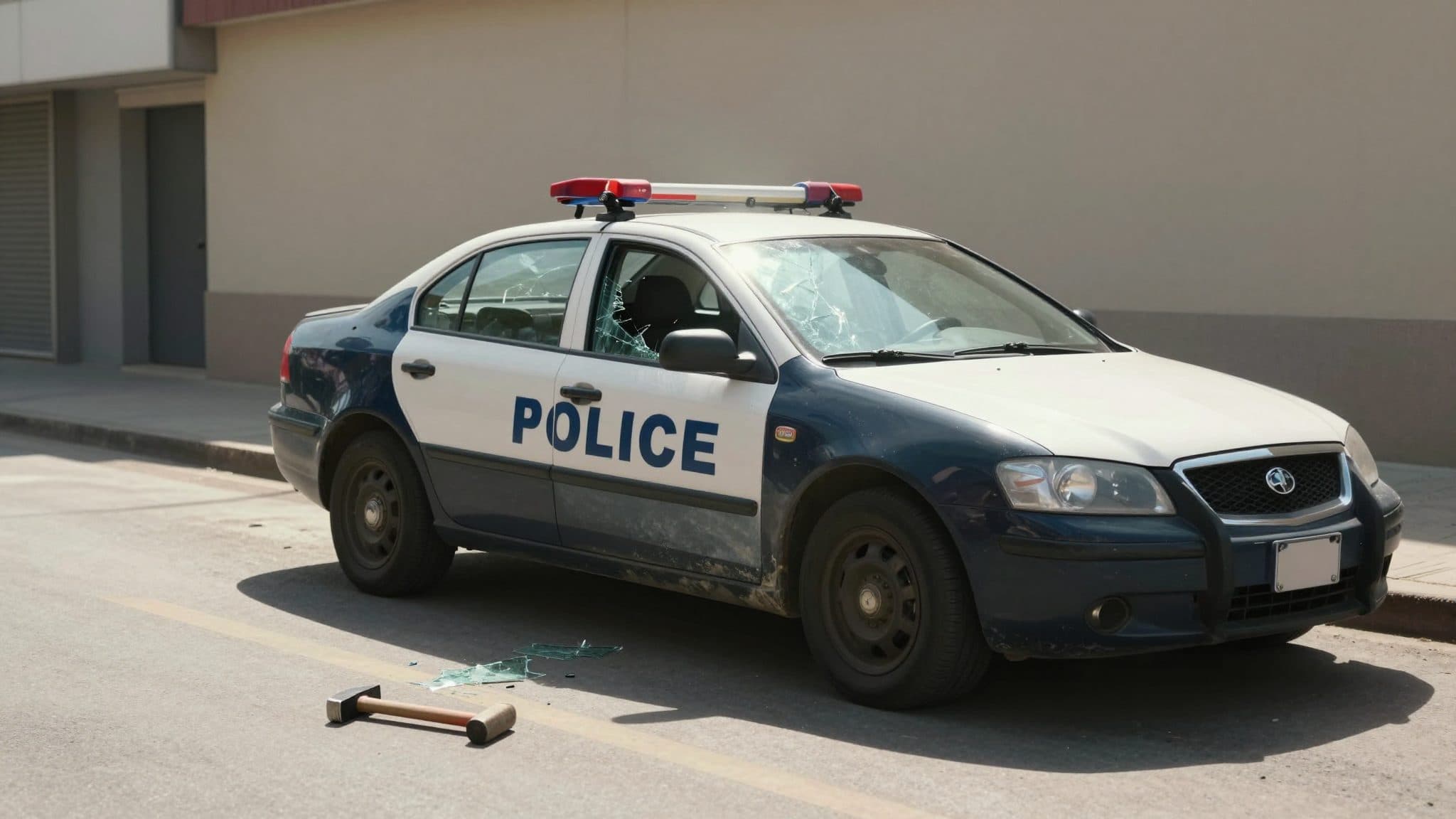 Des policiers libèrent un nourrisson d'une voiture surchauffée à Schwanenstadt