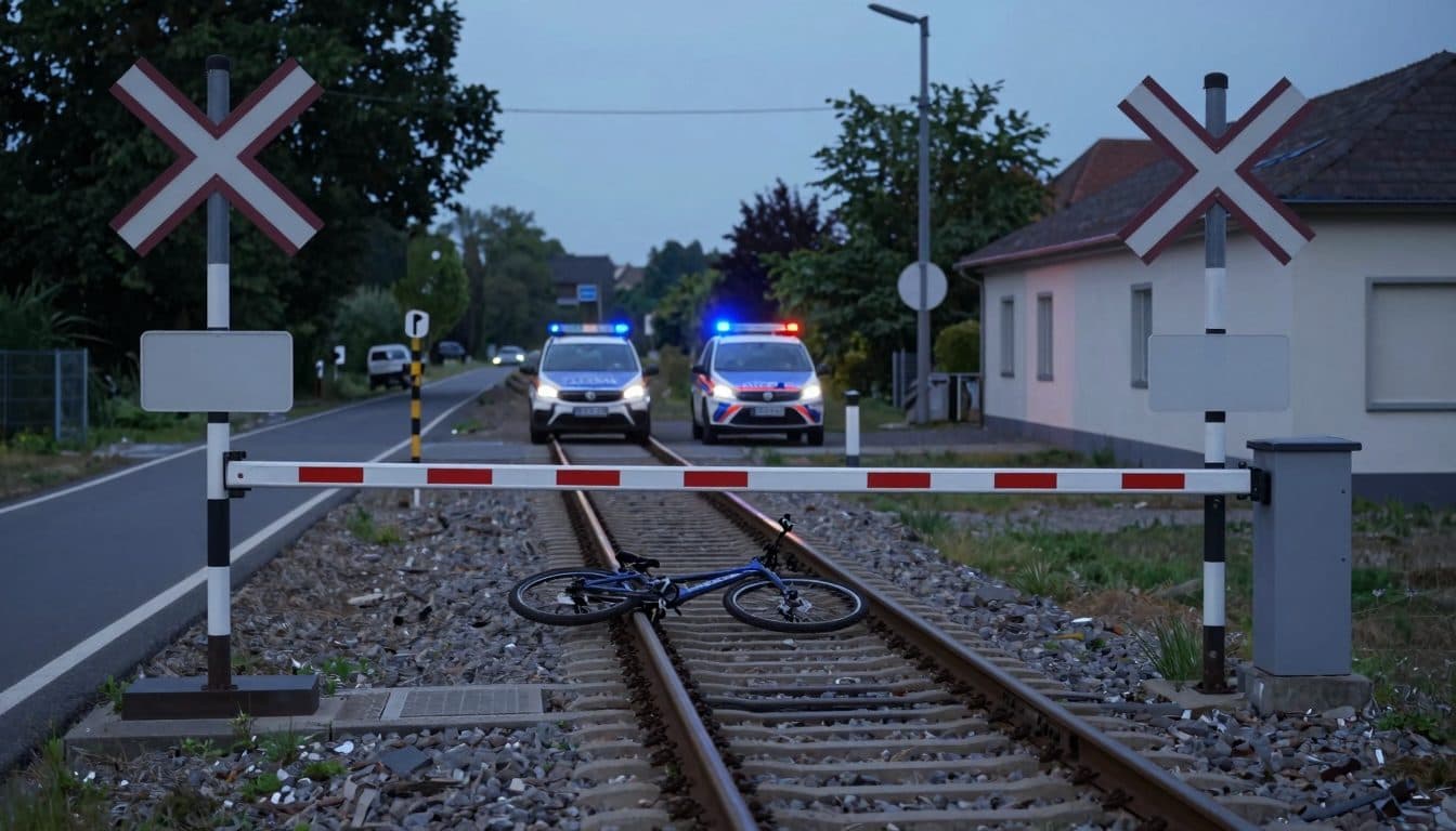 Cycliste meurt après une collision avec un train régional à un passage à niveau à Willstätt-Legelshurst
