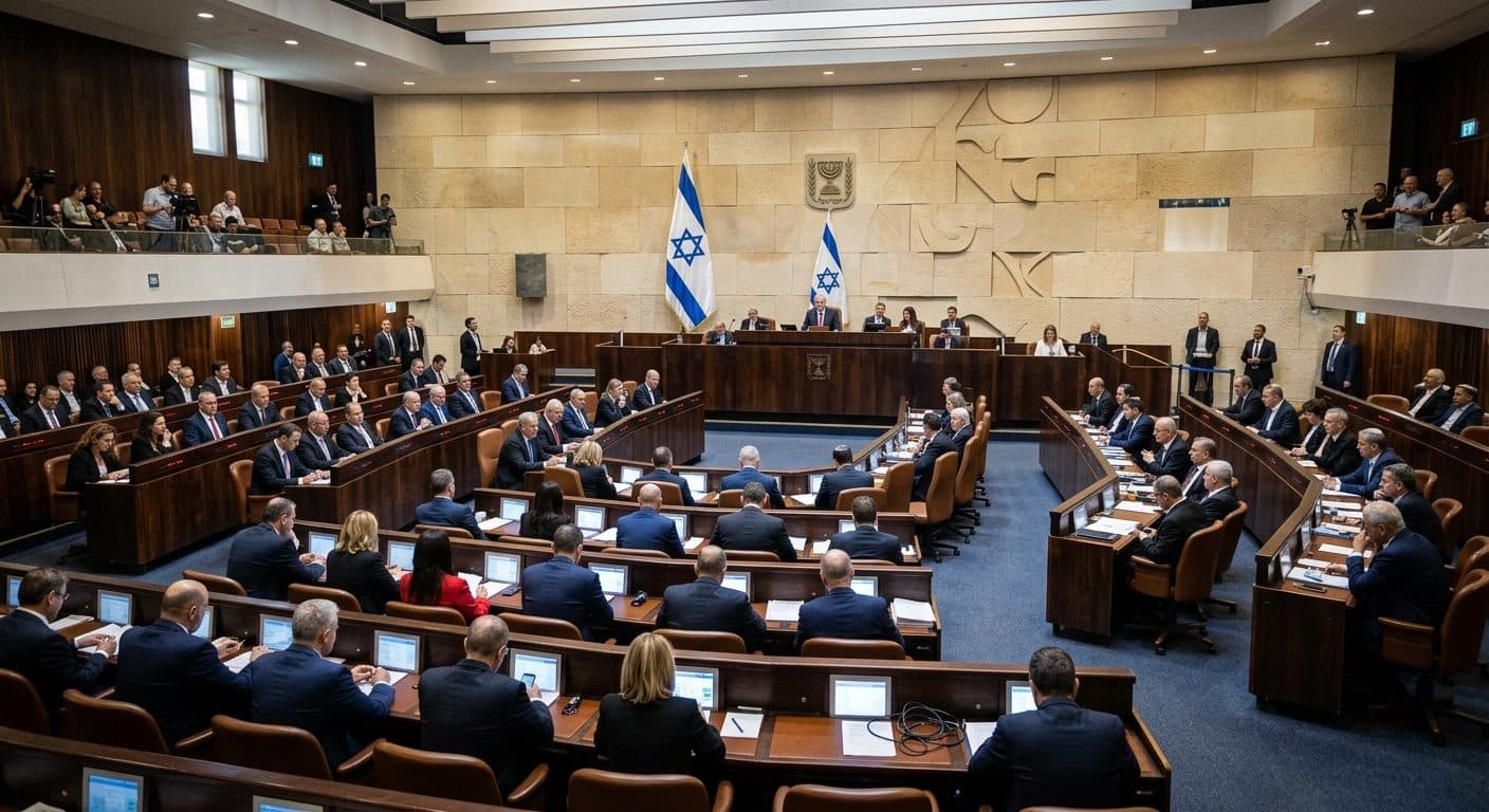 Israël : une coalition propose la dissolution anticipée de la Knesset