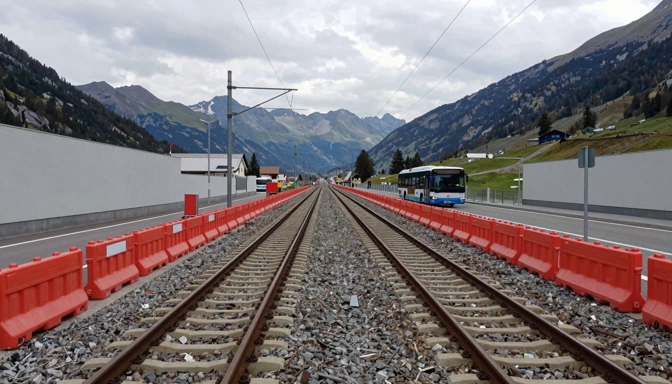 Ligne du Brenner fermée pendant deux semaines : le trafic longue distance entre Innsbruck et Bolzano est supprimé