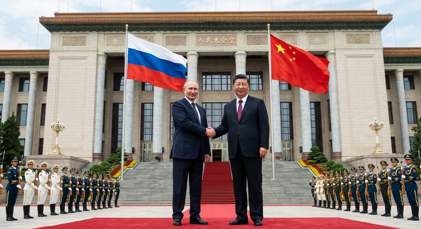 Poutine en Chine : Renforcement des liens stratégiques entre Moscou et Pékin