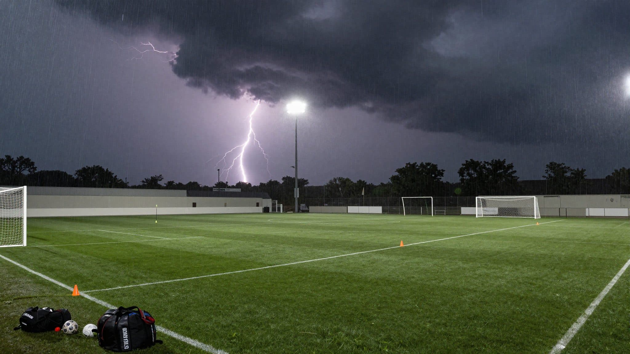 L'Espagne renonce à son dernier entraînement avant la finale de la Coupe du monde contre l'Argentine en raison d'un orage