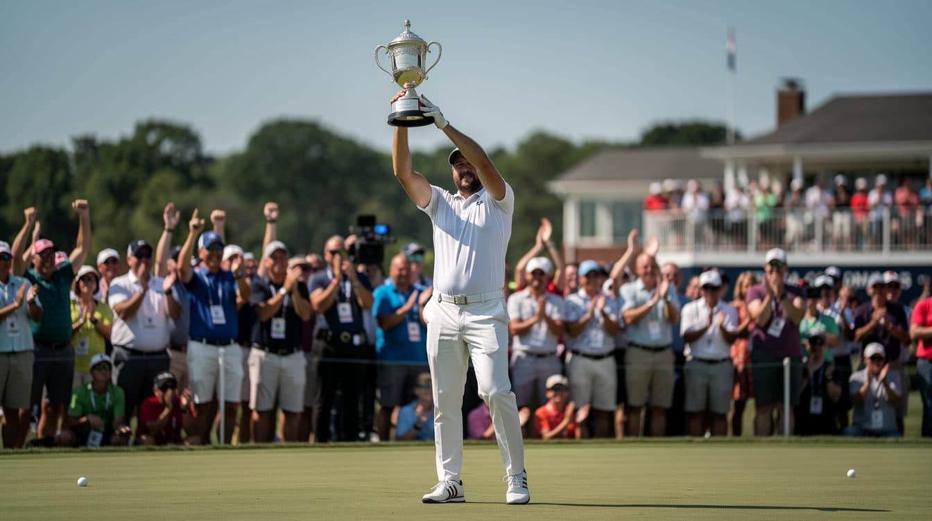 Aaron Rai remporte la PGA Championship, une première pour un Anglais depuis 107 ans