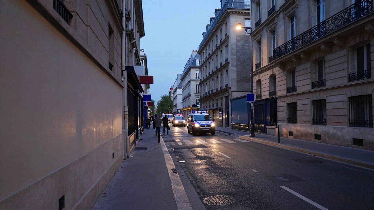 ParisLe parquet anti-terrorisme surveille un incident après des coups de feu tirs depuis une voiture