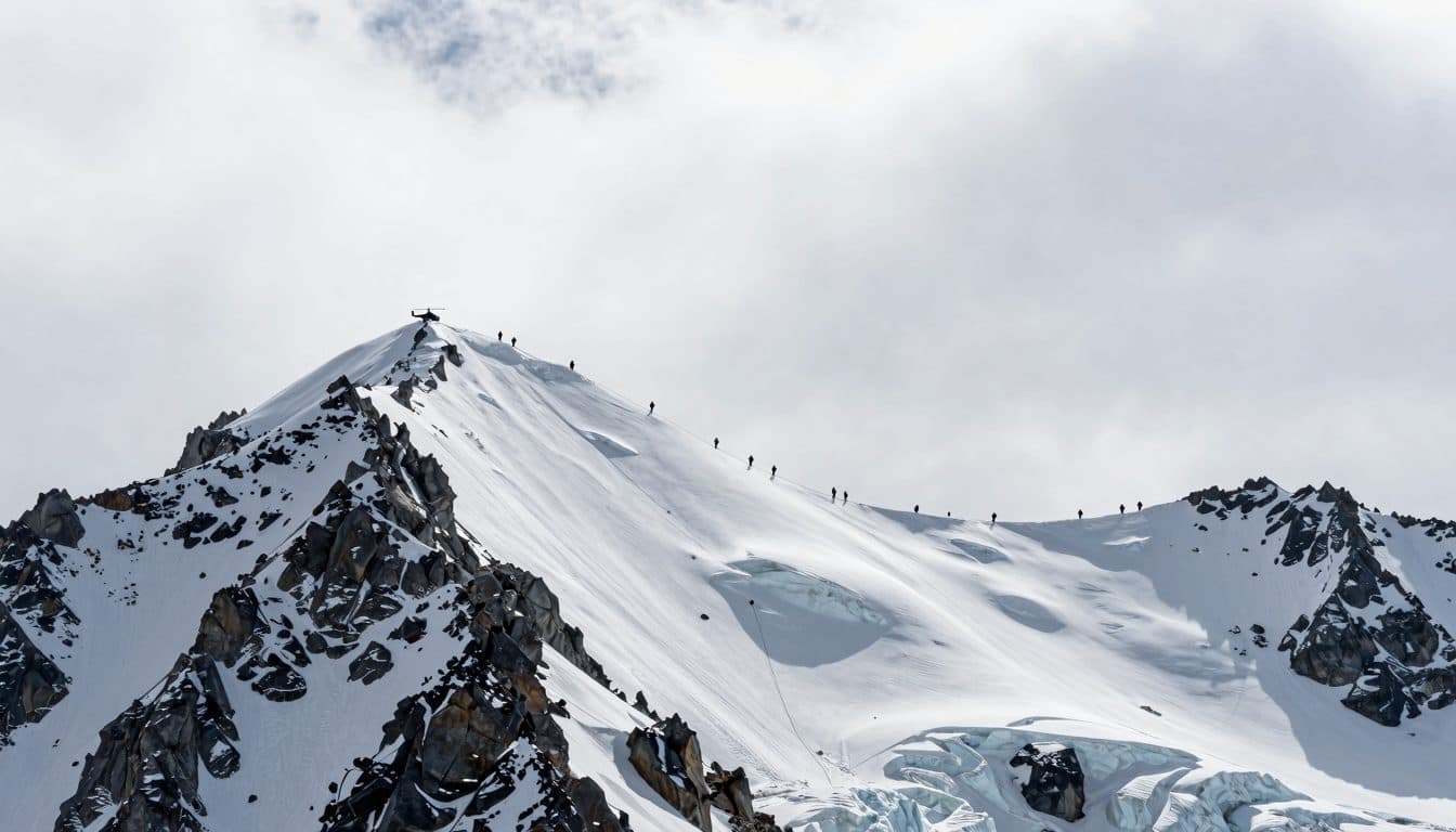 Accident de montagne mortel sur la Wildspitze : un sexagénaire fait une chute de 200 mètres