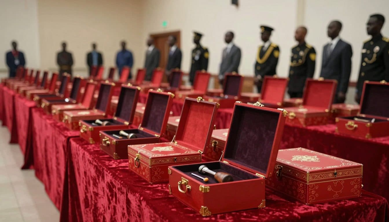Un revolver en cadeau de bienvenue : Erdoğan provoque des réactions insolites au sommet de l'Otan