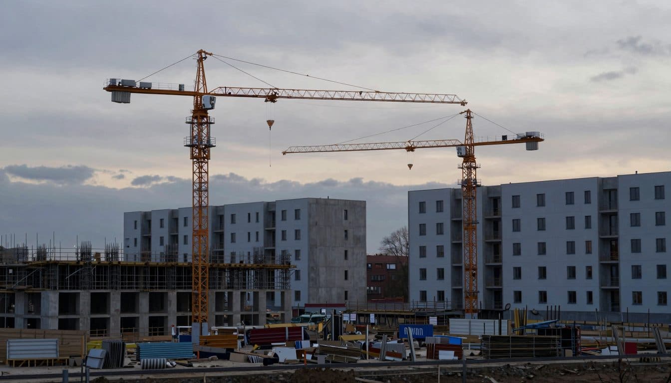 Les permis de construire en Allemagne continuent d'augmenter – mais les achèvements de logements restent à un faible niveau