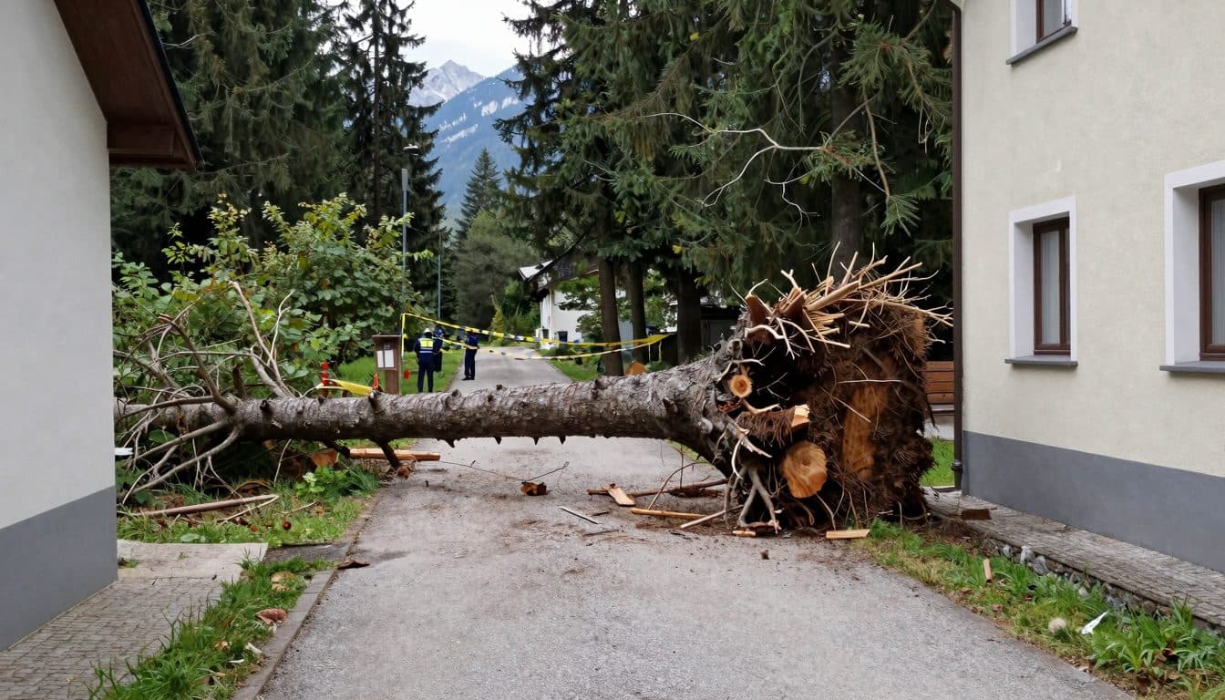Enfant de dix ans tué par un arbre lors de travaux d'abattage en Haute-Bavière