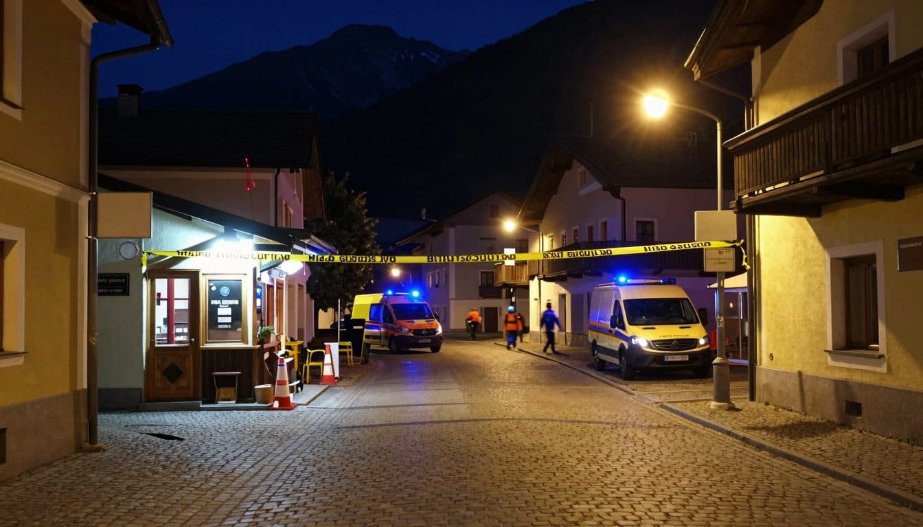 Agression au couteau à Bad Gastein : un homme de 29 ans blessé
