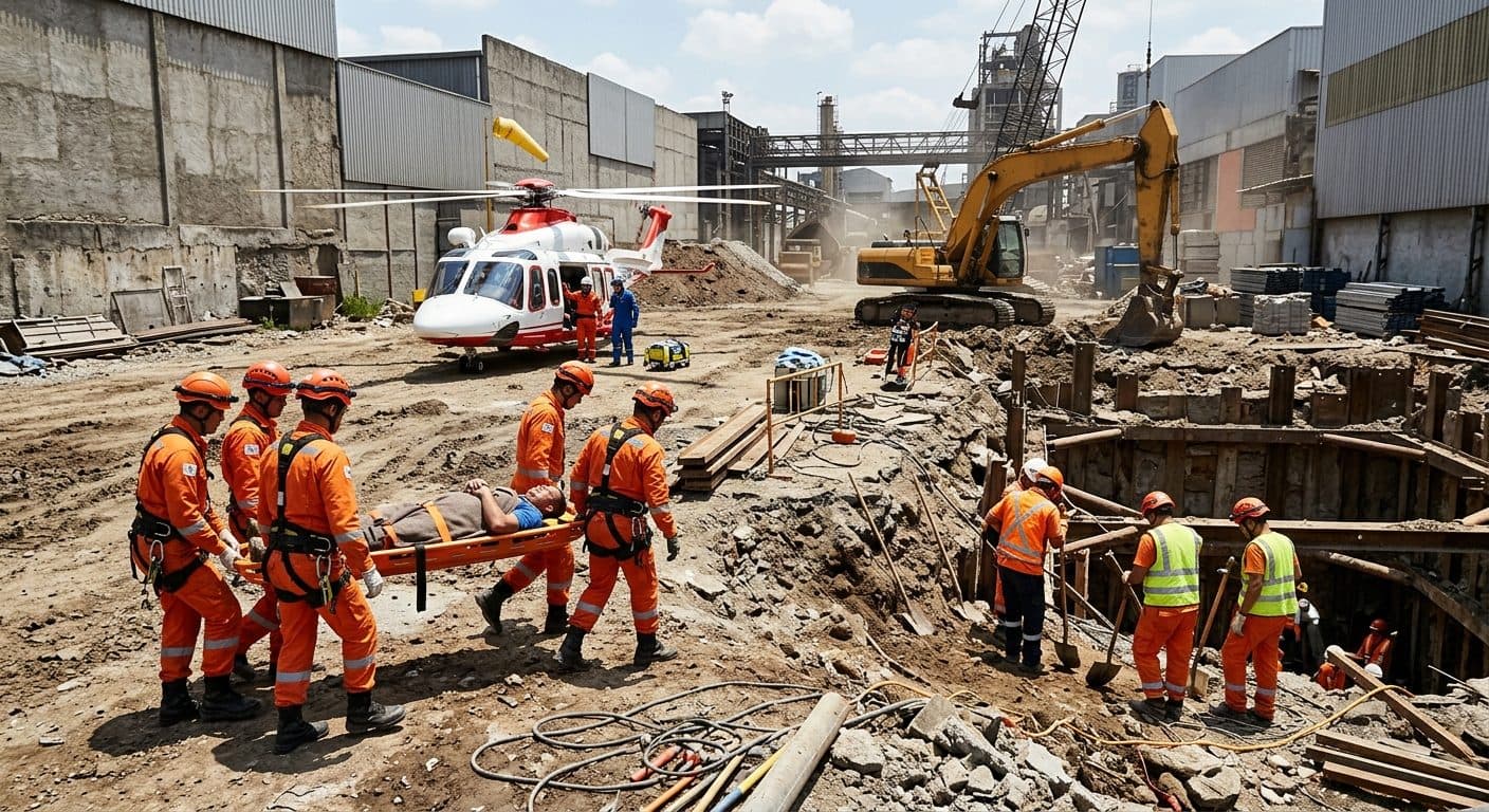 Un ouvrier meurt dans l'effondrement d'une tranchée à Kapfenberg