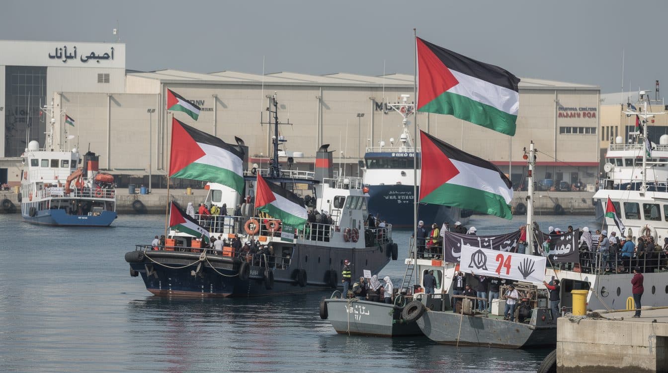 Une nouvelle flottille pro-palestinienne quitte la Turquie pour tenter de briser le blocus de Gaza