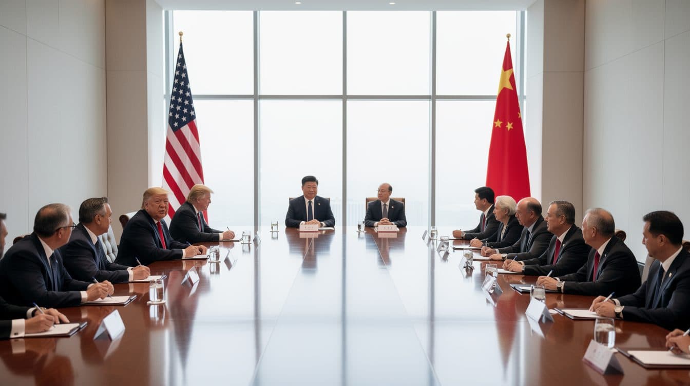 Trump rencontre Xi à Pékin pour des discussions cruciales sur les tensions sino-américaines