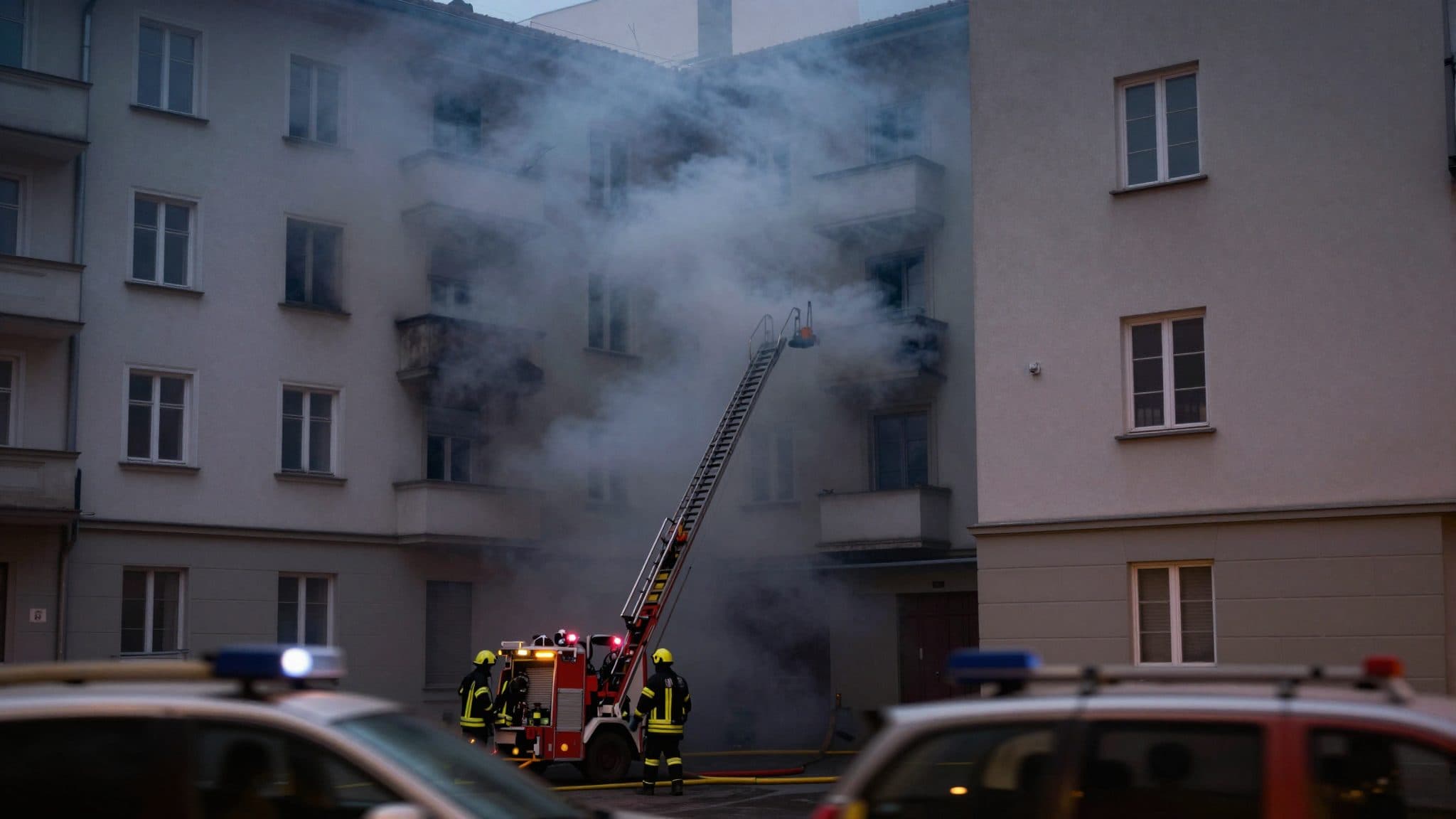 Incendie d'appartement à Vienne-Meidling : un homme hospitalisé, l'enquête sur la cause est en cours