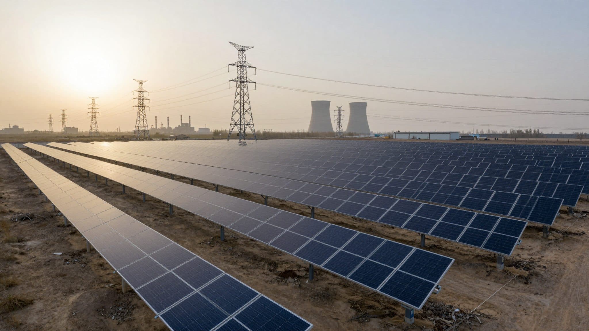 Goulets d'étranglement du réseau électrique freinent l'essor des énergies renouvelables en Chine