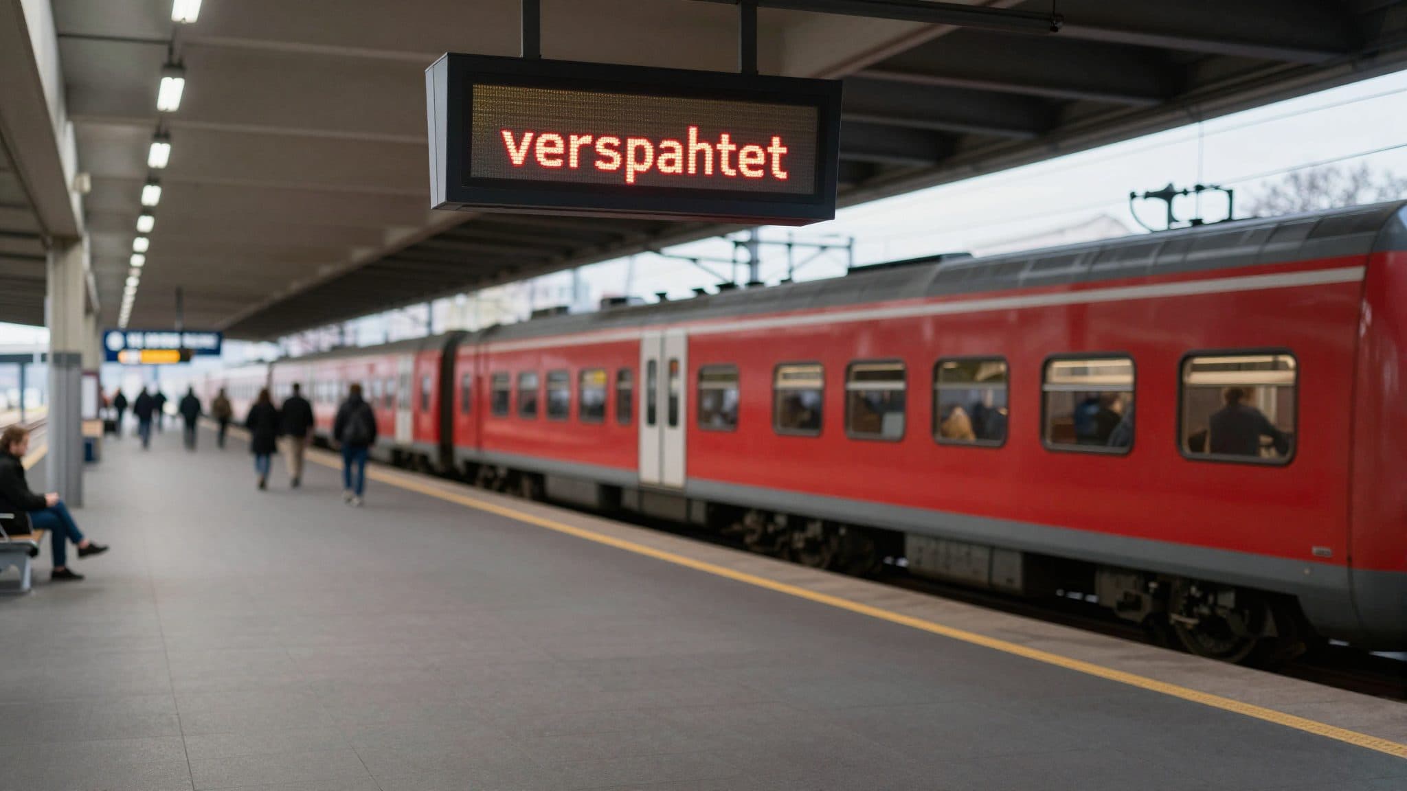 Deutsche Bahn : près d'un train longue distance sur deux en retard en juillet