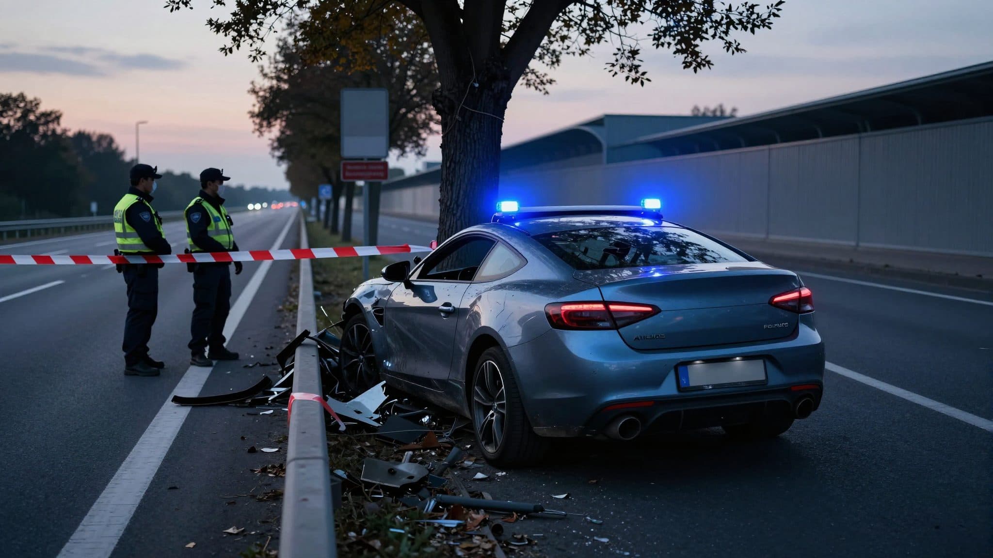 Accident de l'A555 près de Bonn : le conducteur d'une Lamborghini tué – la police enquête