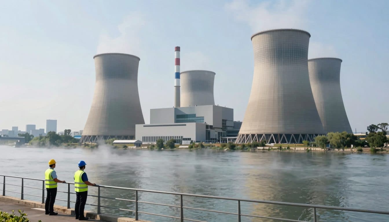 La France met à l'arrêt plusieurs réacteurs nucléaires lors de sa troisième vague de chaleur