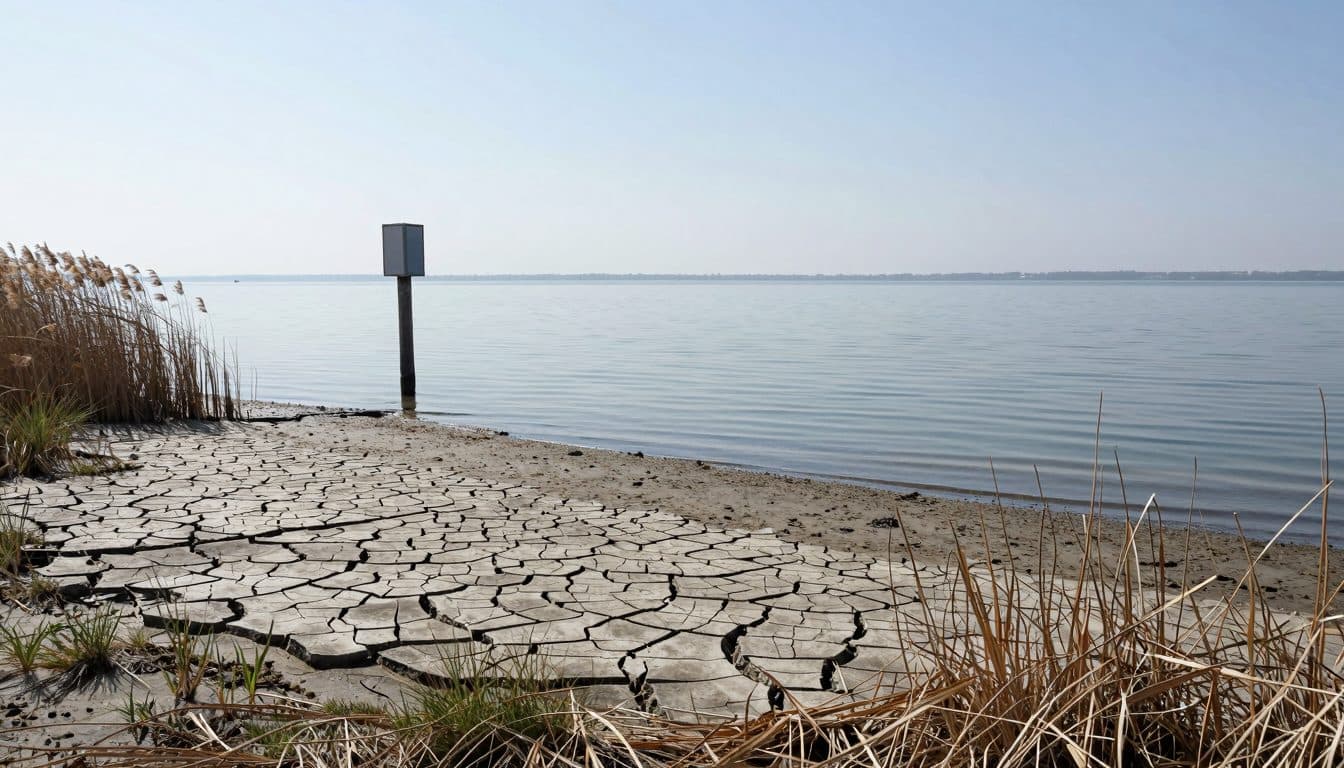 Le niveau d'eau du lac de Neusiedl se situe 30 centimètres sous la moyenne