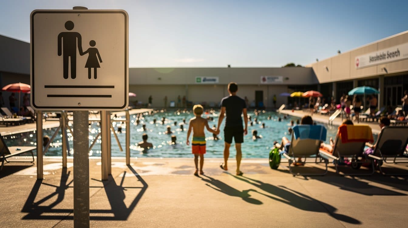 Bielefeld introduit une obligation d'accompagnement pour les enfants de moins de dix ans dans les piscines