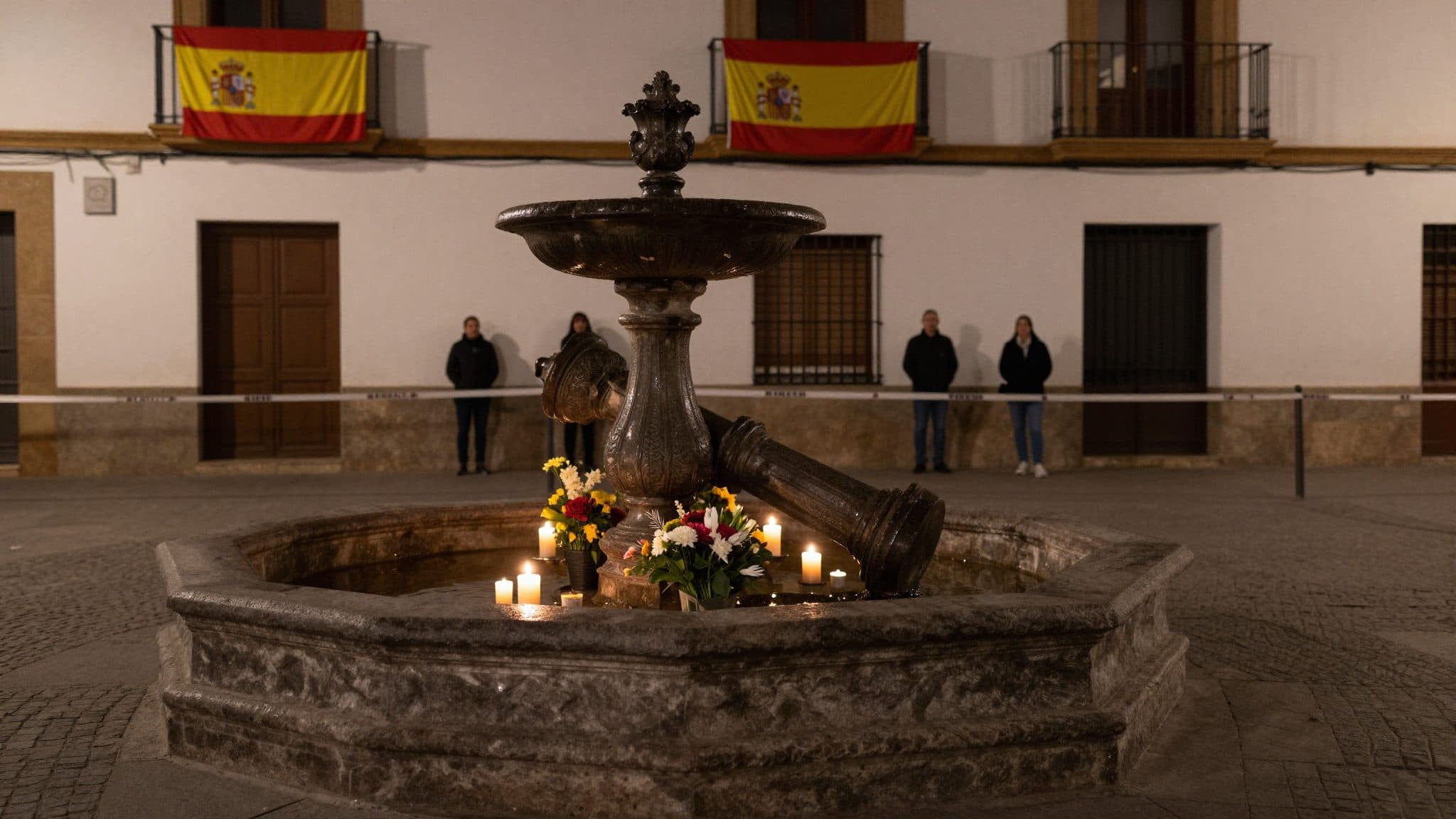 Un adolescent de 13 ans meurt lors des célébrations de la Coupe du monde en Espagne lorsqu'une colonne de fontaine s'effondre
