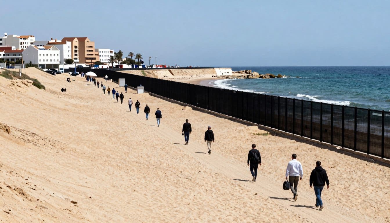 La France et l'Italie renforcent les contrôles frontaliers après que des milliers de personnes sont passées du Maroc à l'enclave espagnole de Ceuta