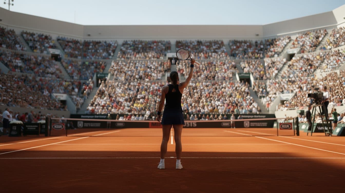Maja Chwalińska est en demi-finale de Roland-Garros en tant que qualifiée