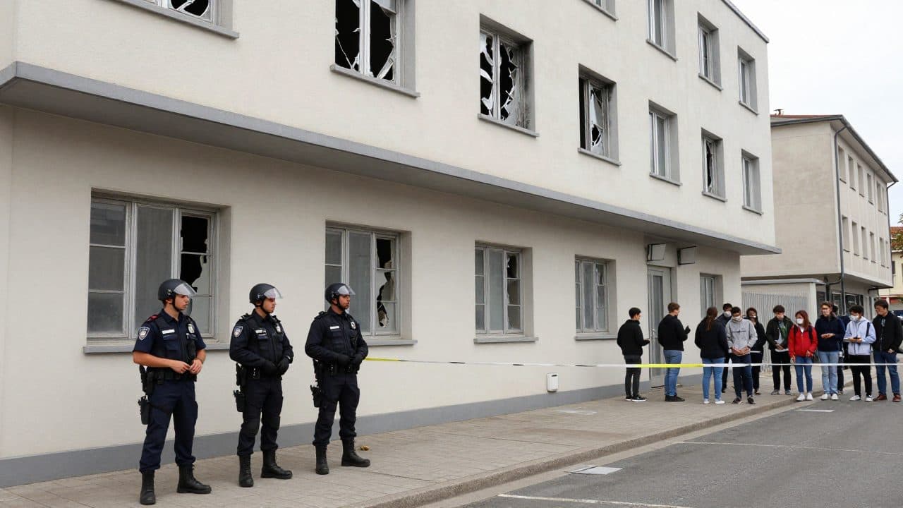 Des lycéens français affrontent la police lors de manifestations sur les conditions scolaires