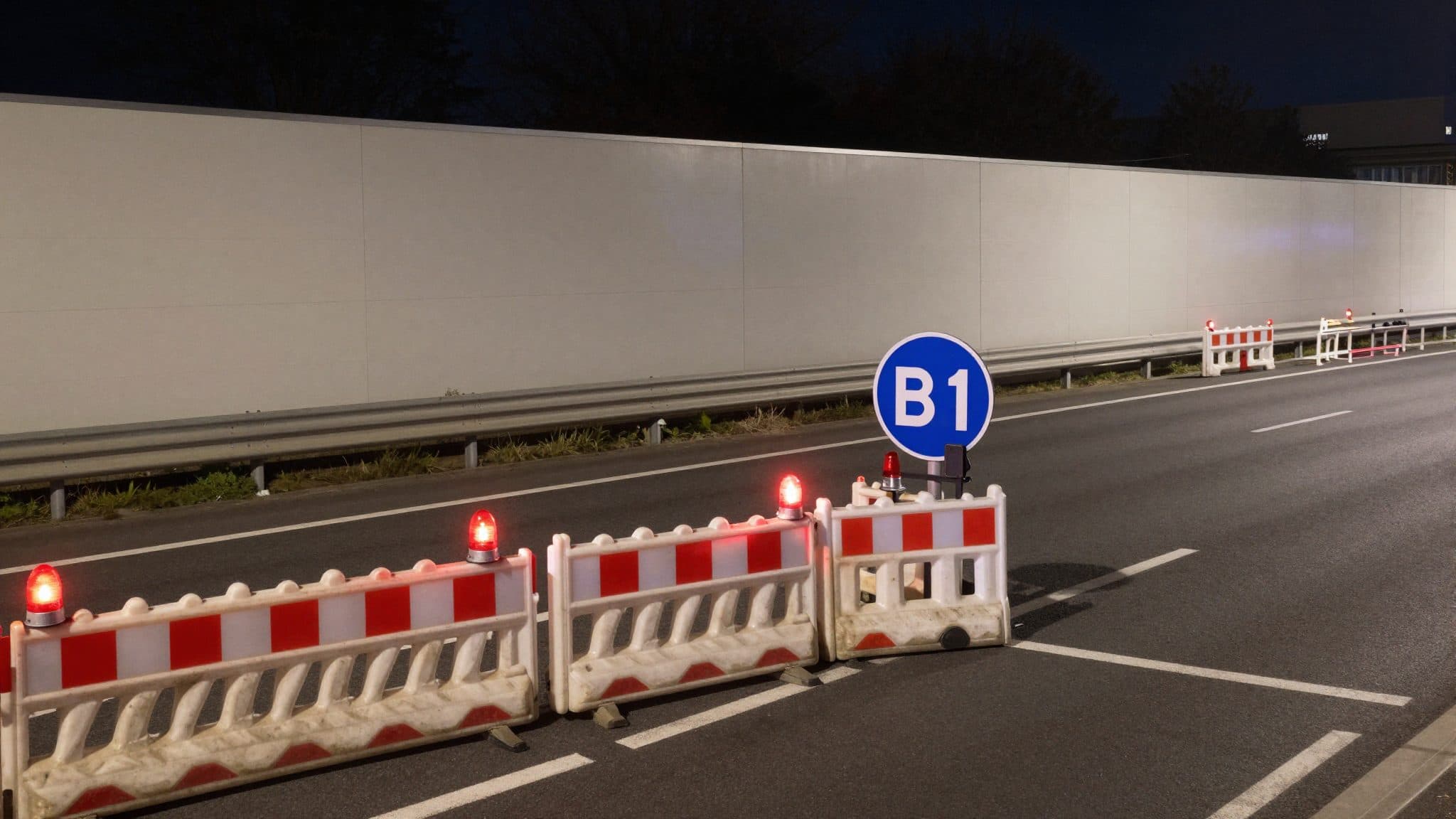 A1 près de St. Valentin : fermeture complète en direction de Salzbourg en raison de dégradations de la chaussée