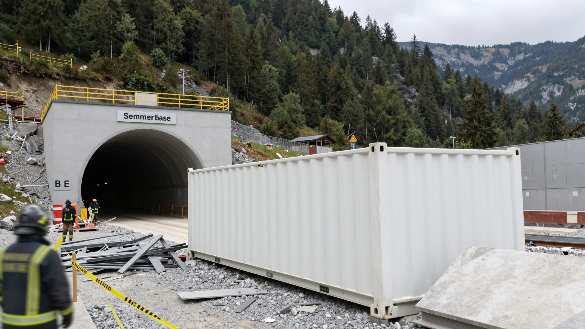 Accident du travail mortel sur le chantier du tunnel de base du Semmering à Schottwien