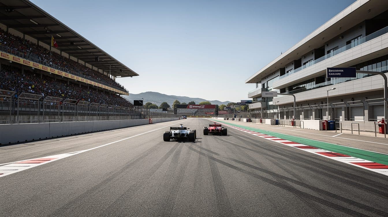 Russell s'offre la pole à Barcelone, Hamilton à seulement 64 millièmes