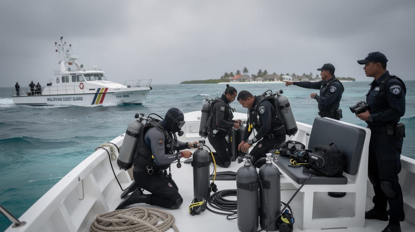 Maldives : les corps de quatre plongeurs italiens retrouvés dans une grotte sous-marine