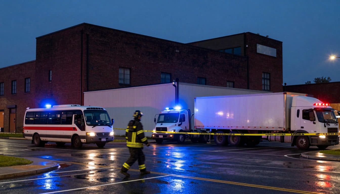 Grave accident à Zwettl : un minibus entre en collision avec un semi-remorque