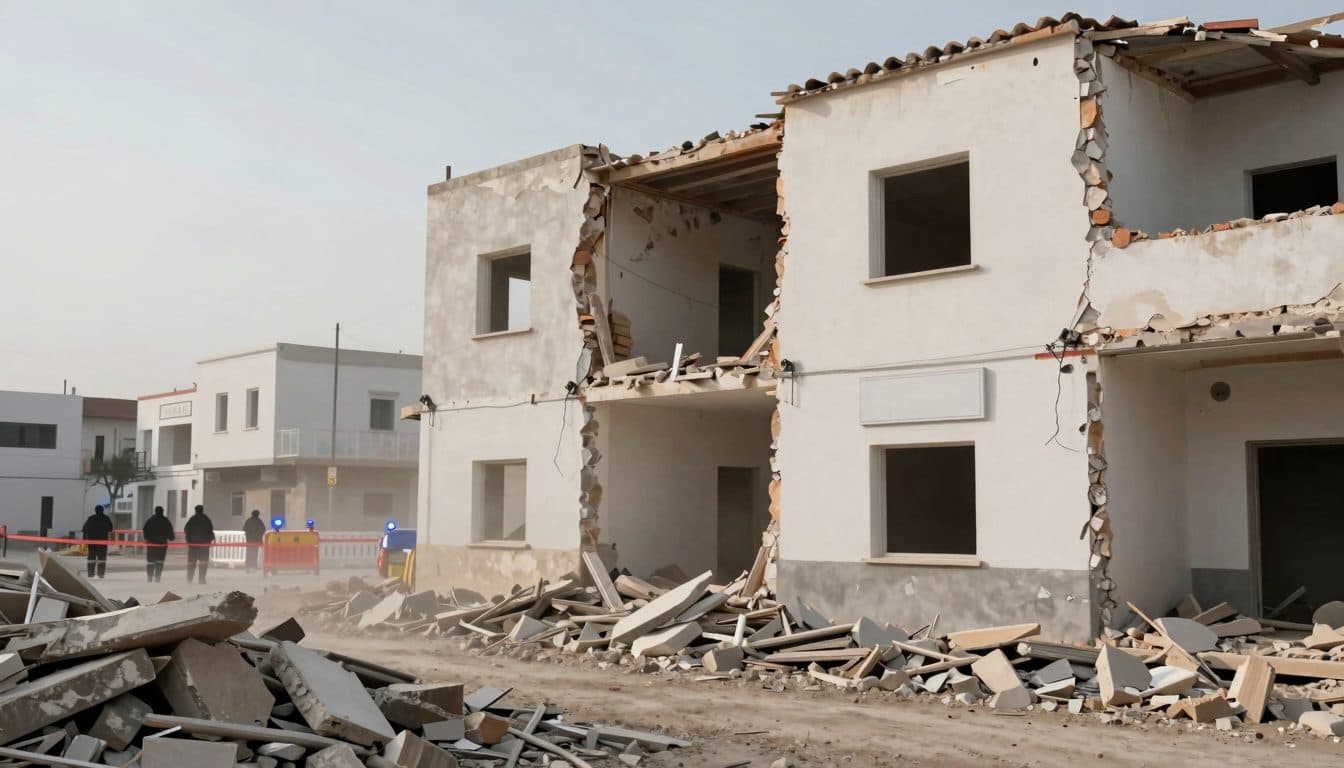 Bâtiment effondré en Sicile : plusieurs blessés à Messine