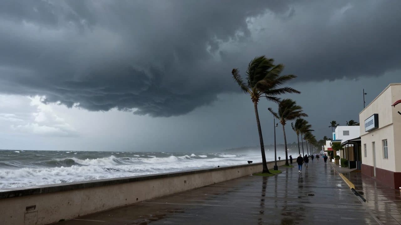 L'ouragan « Polo » atteint la côte pacifique du Mexique avec des vents soufflant à environ 175 kilomètres par heure