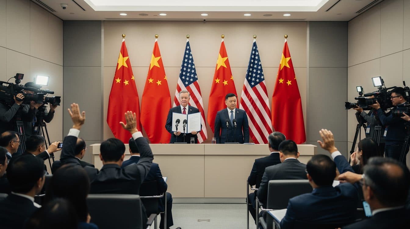 Trump rencontre Xi à Pékin pour des discussions cruciales sur les tensions sino-américaines