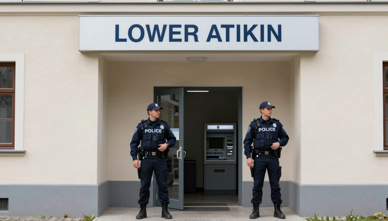 Homme de 28 ans condamné (non définitif) à une peine de prison pour tentative d'explosion d'un distributeur automatique de billets à Aschbach-Markt