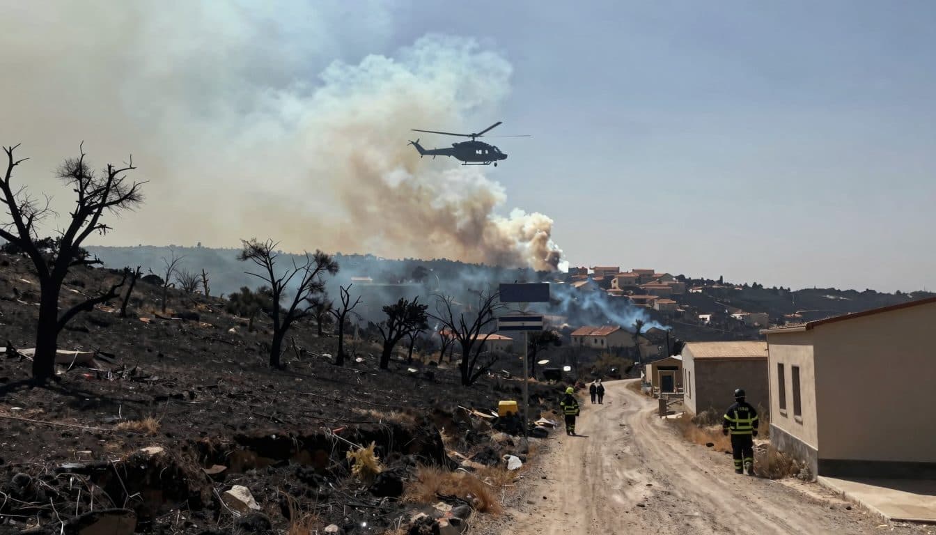 Incendies de forêt en Sicile et en Sardaigne : des centaines de secours luttent contre les flammes