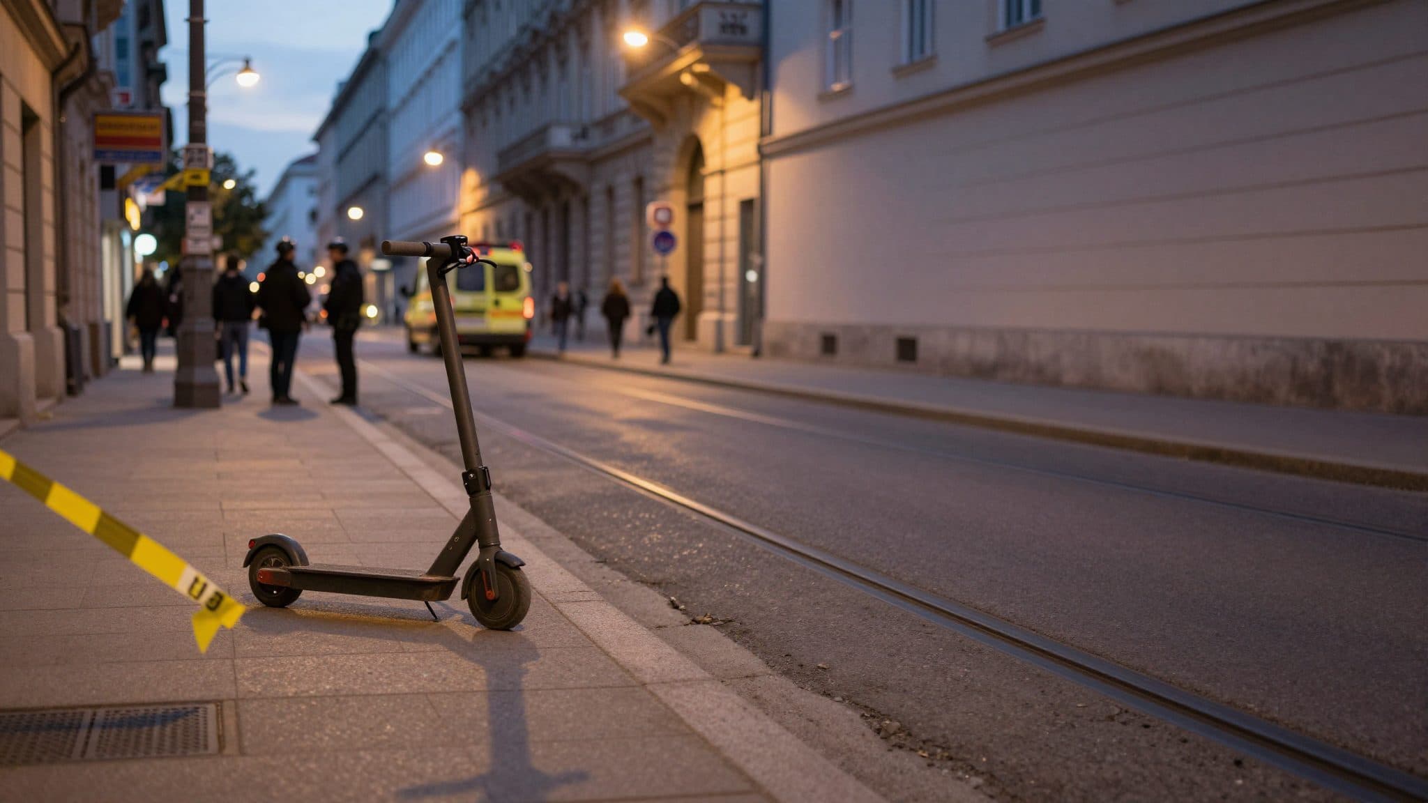 Conductrice d'une trottinette électrique non homologuée percute une femme sur un trottoir et prend la fuite