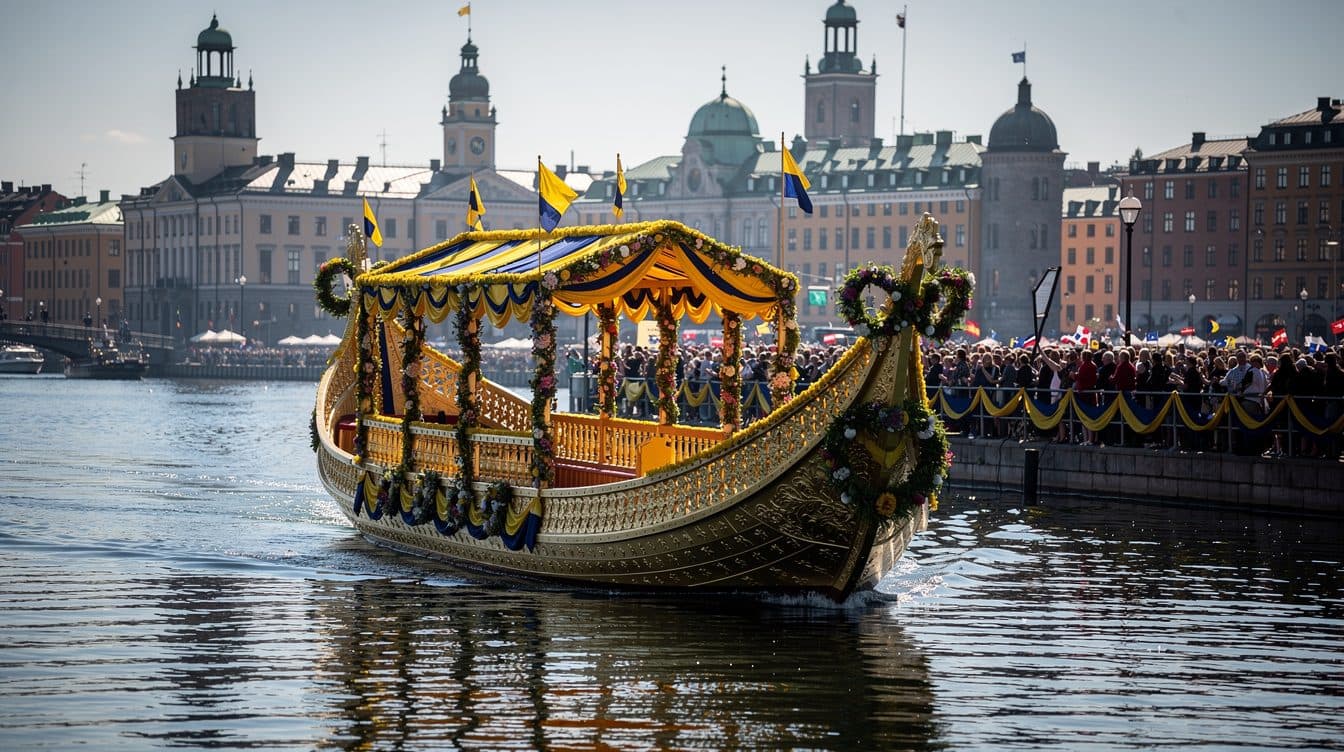 Noces d'or du roi Carl XVI Gustaf et de la reine Silvia : la famille royale suédoise célèbre 50 ans de mariage