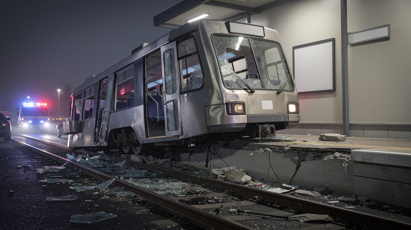 Collision de deux tramways à Hanovre : sept blessés légers et des dégâts estimés à un million d’euros