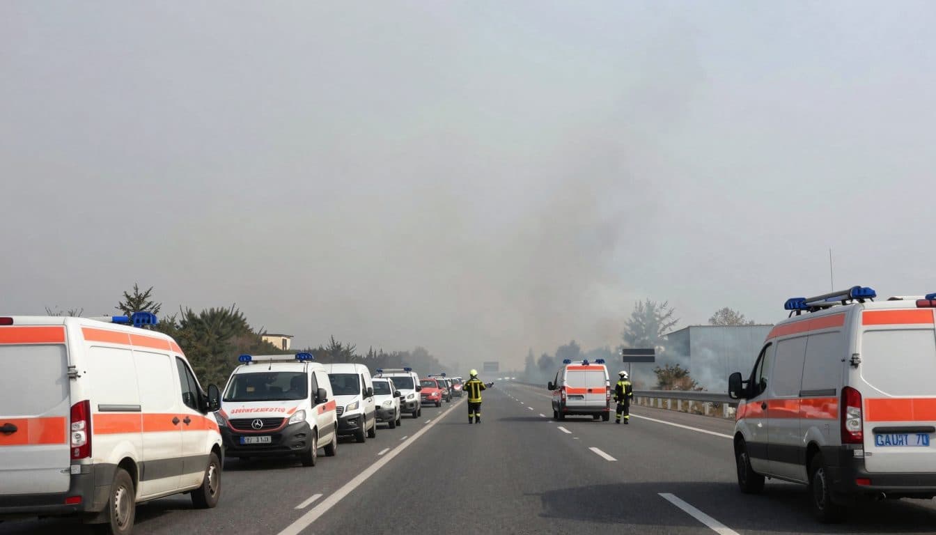 Incendies de forêt dans le Frioul : autoroute entre Venise et Trieste temporairement fermée