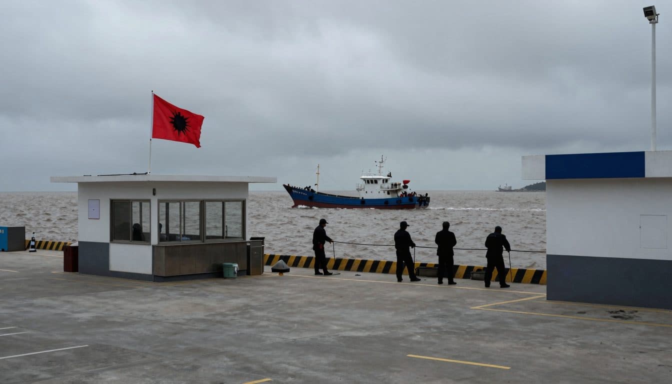 Le typhon Saudel provoque l'annulation de vols et de ferries sur les côtes chinoises et à Taïwan