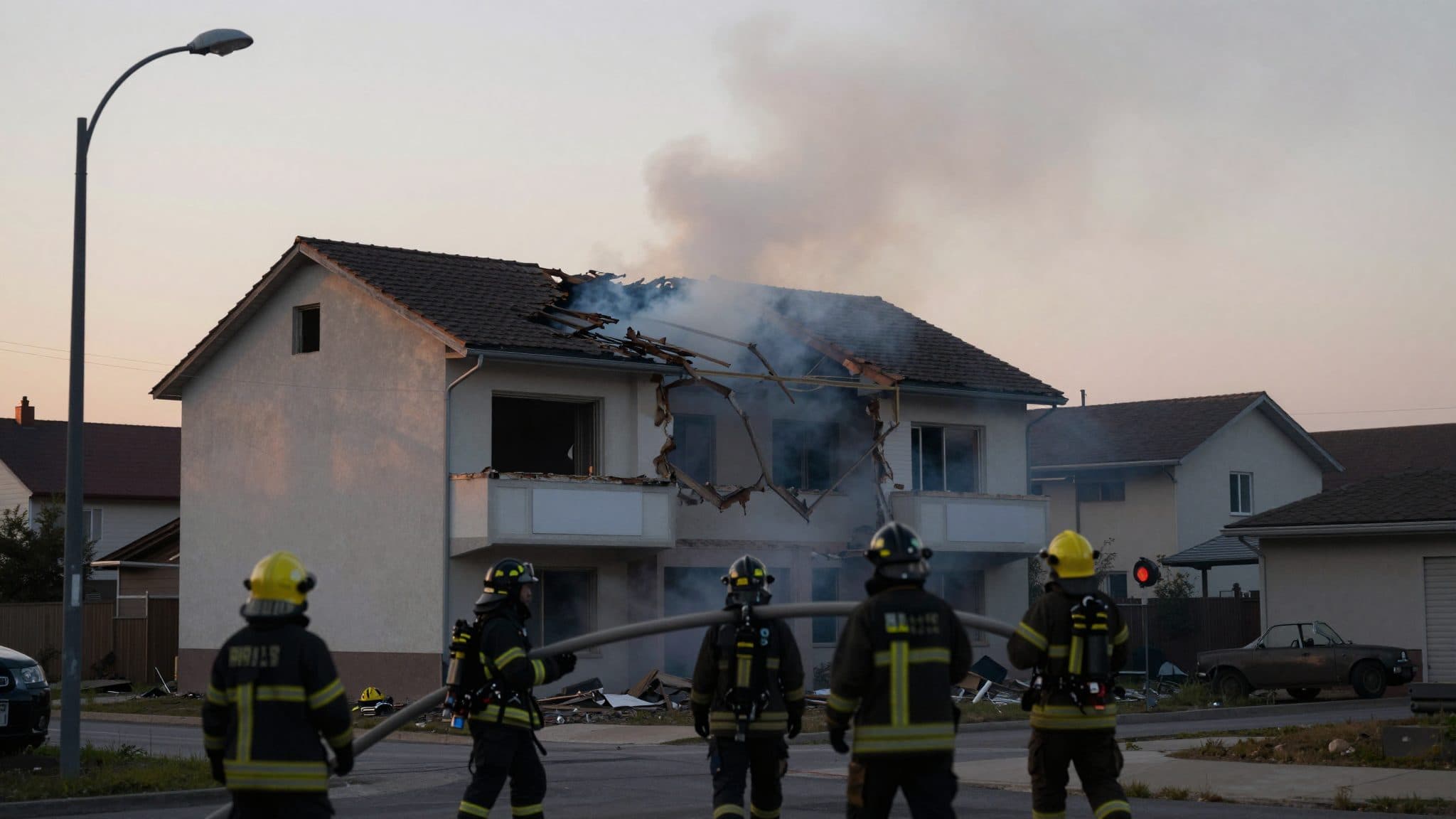 Incendie mortel d'une maison d'habitation à Fels am Wagram : 14 sapeurs-pompiers mobilisés
