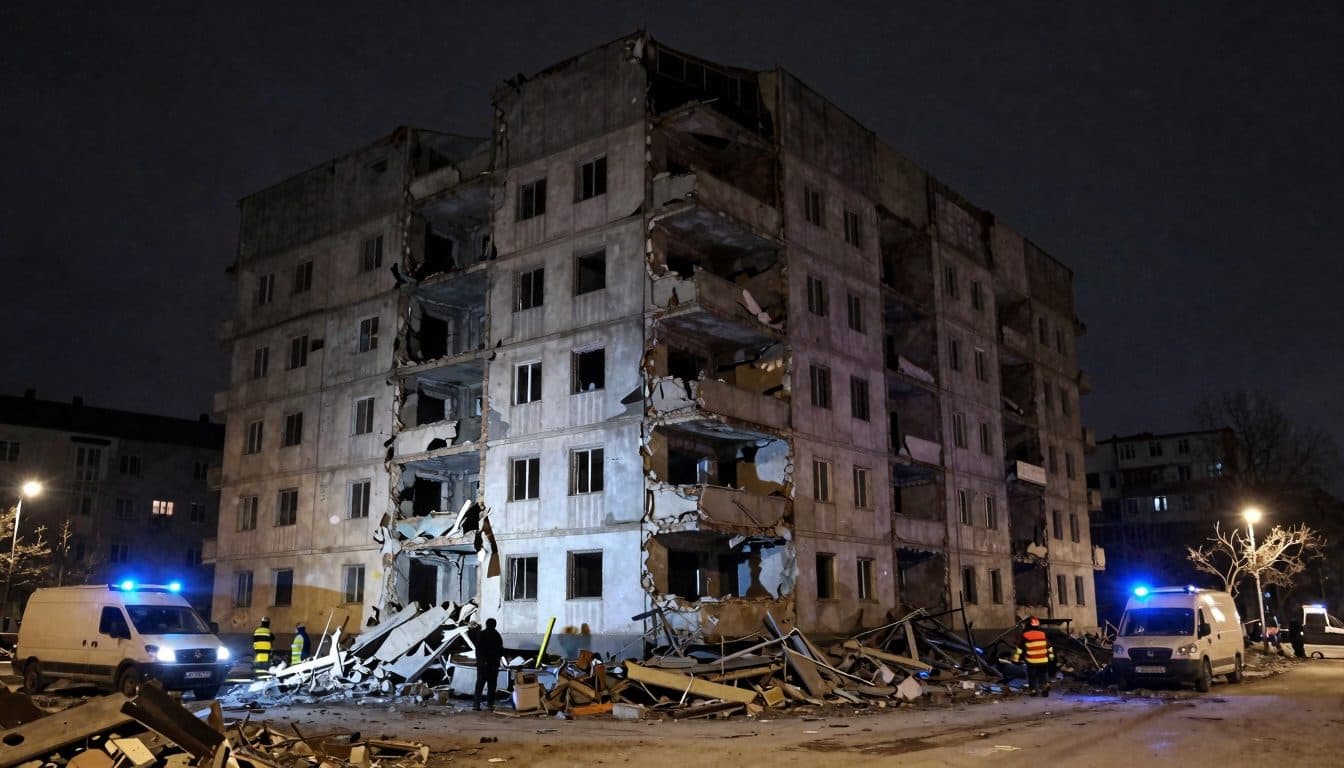 Kiev frappée par une vague d'attaques russes qualifiée de plus violente depuis le début de la guerre