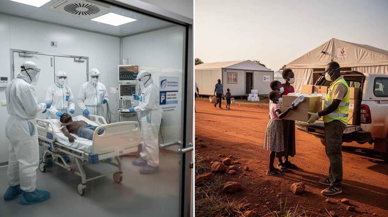 Ebola en RDC : une souche rare défie les autorités, un médecin américain soigné à Berlin