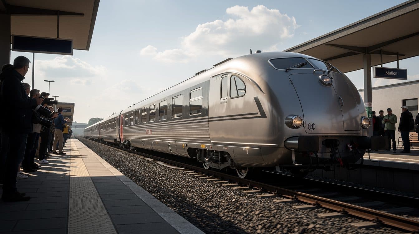 Le train express légendaire de la RDA, le SVT Görlitz, retrouve les rails après cinq ans de restauration
