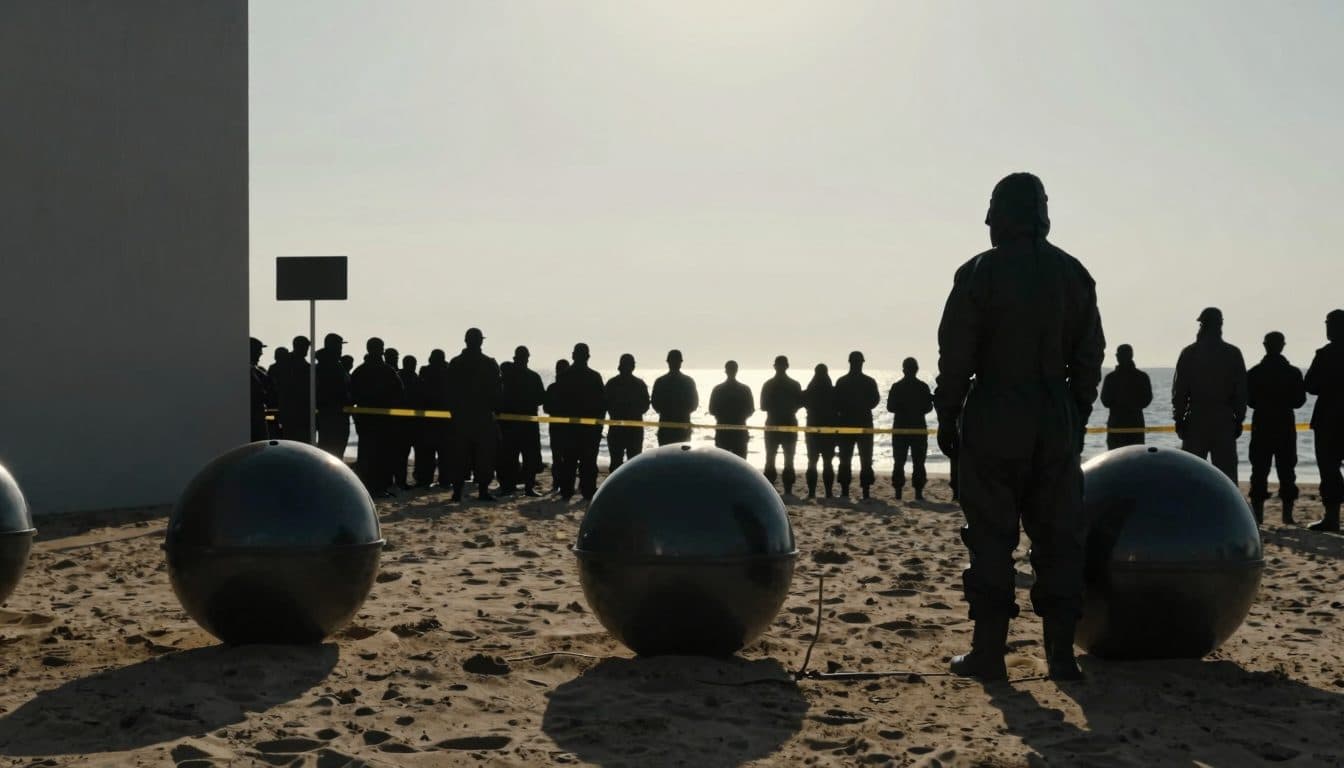 Boules métalliques sur une plage australienne identifiées comme des réservoirs sous pression inoffensifs venus de l'espace