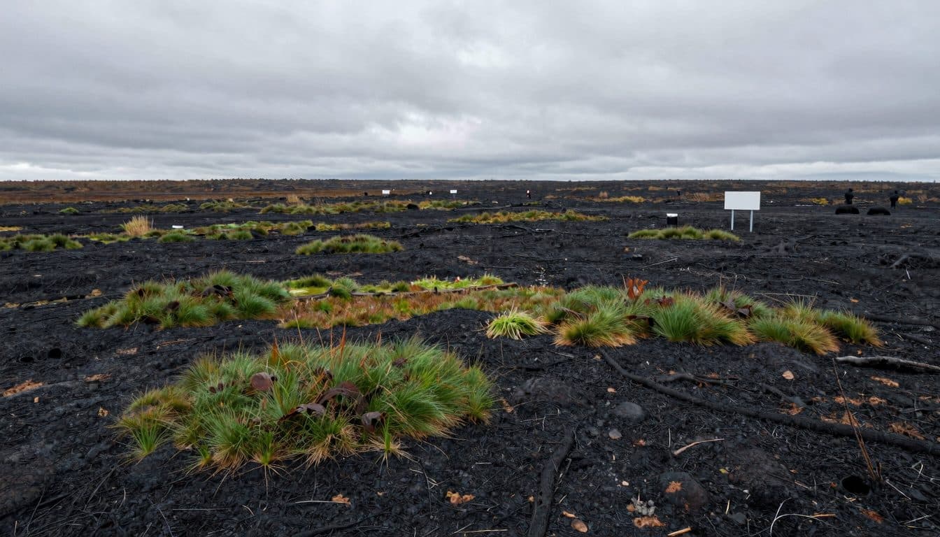 Enquête sur une machine agricole : les autorités belges examinent l'incendie des Hautes Fagnes