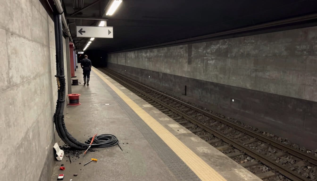 Une isolation endommagée sur une ligne de 15 000 volts a provoqué l'incendie de câbles dans le réseau S-Bahn de Vienne